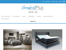 Tablet Screenshot of comfortplus.biz